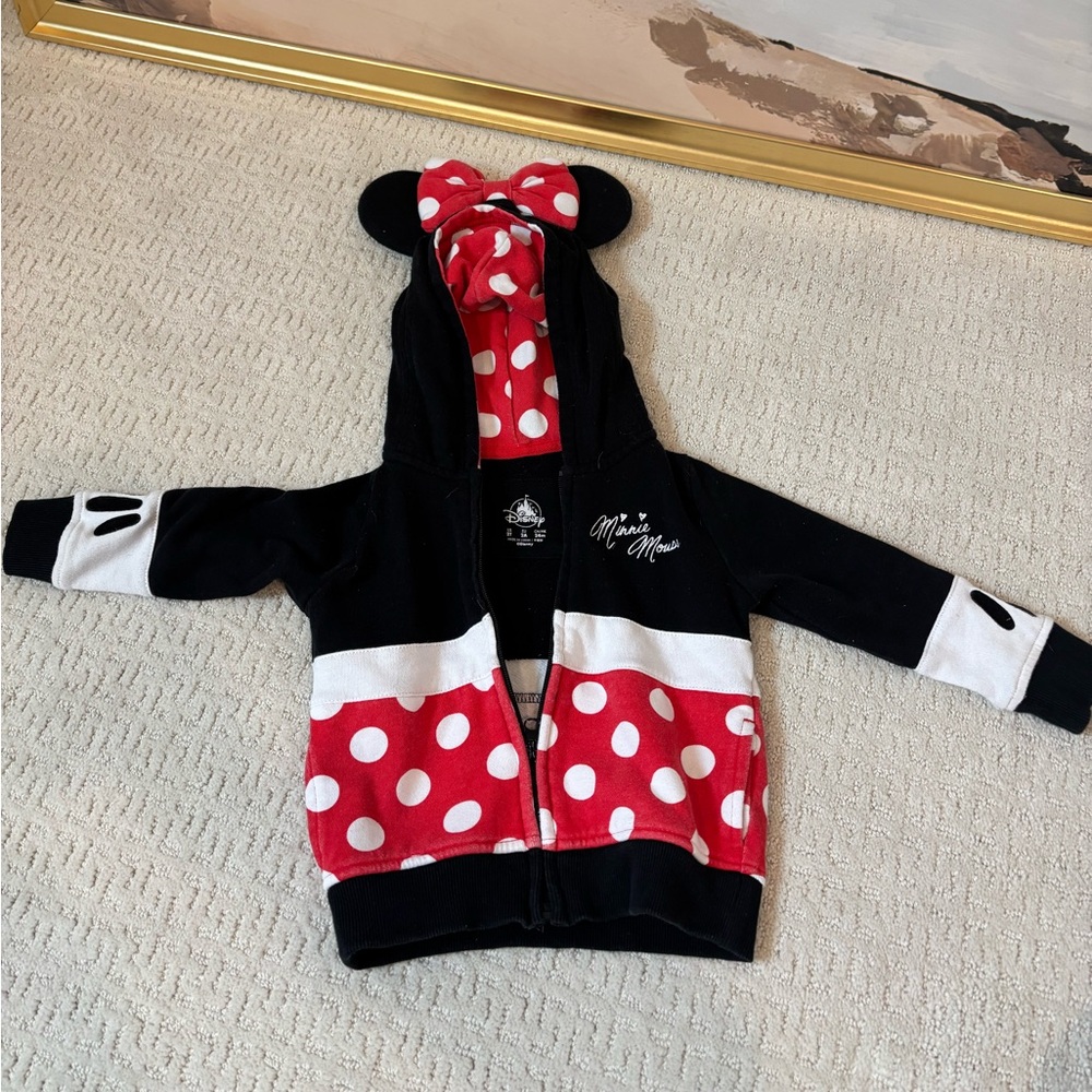 Disney Red and Black Minnie Mouse Jacket